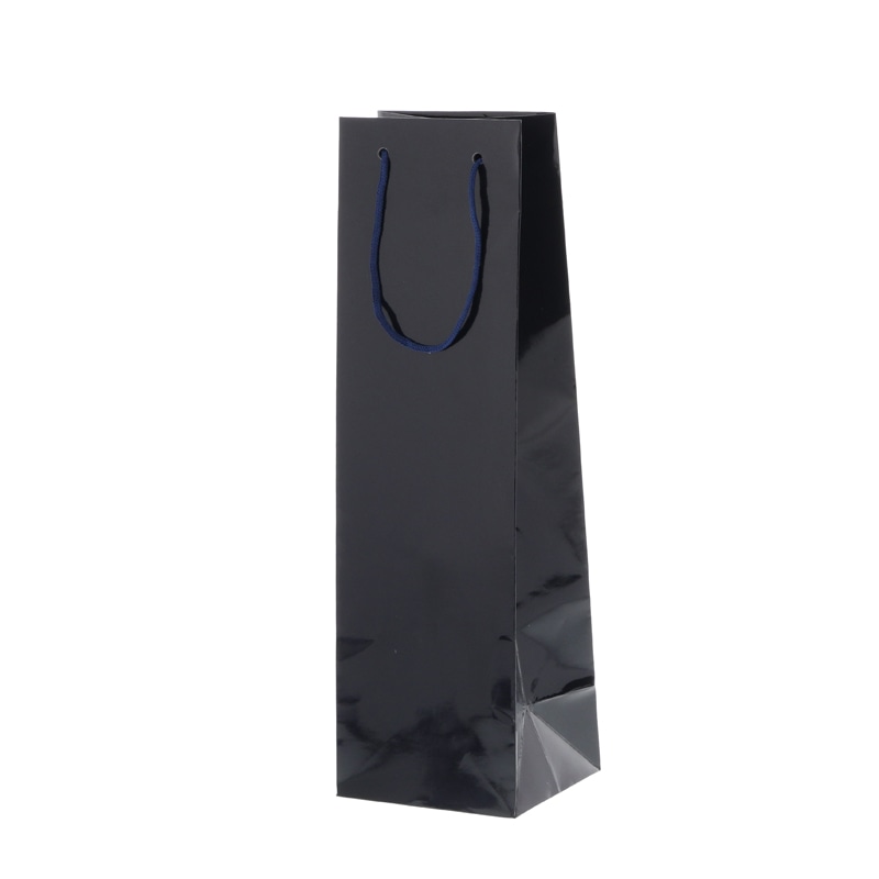 HEIKO 紙袋 ブライトバッグ ワイン1本用 シコン 10枚/袋