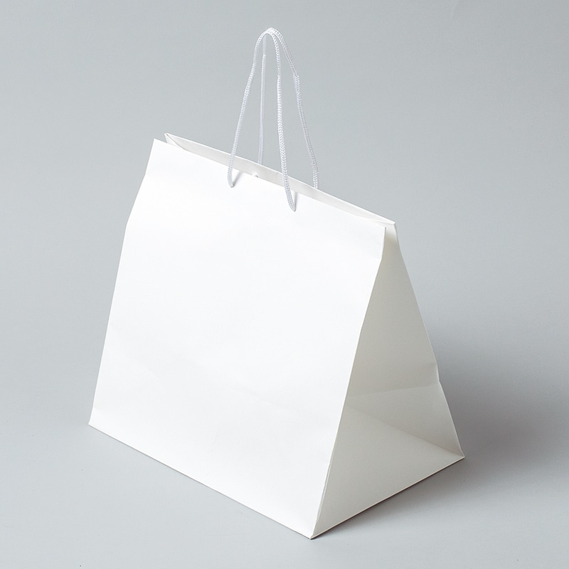 HEIKO 手提げ紙袋 アレンジバッグ L 白無地 10枚/袋