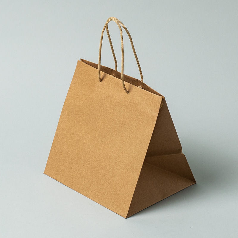 HEIKO 手提げ紙袋 アレンジバッグ M 未晒無地 10枚/袋