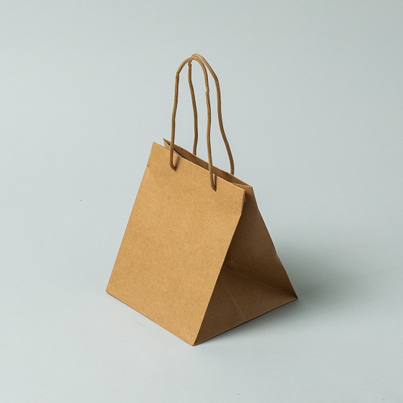 HEIKO 手提げ紙袋 アレンジバッグ SS 未晒無地 10枚/袋