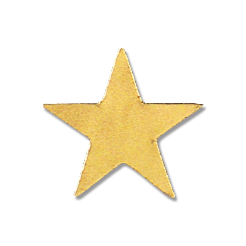 HEIKO タックラベル(シール) No.330 星 金 23×25mm 18片/束