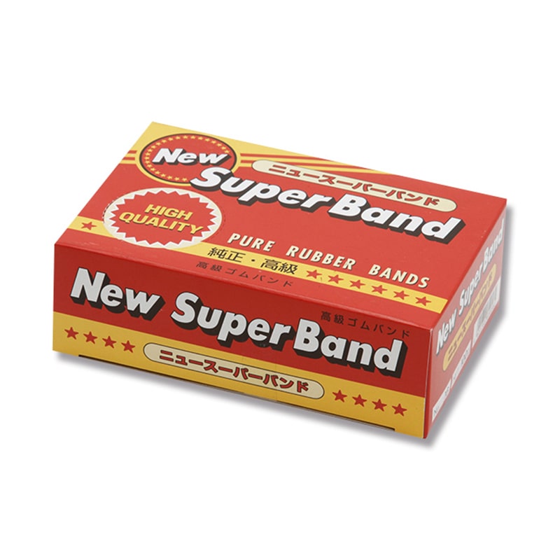 SWAN 輪ゴム ニュースーパーバンド NO.14 幅1.1mm 箱入(100g)