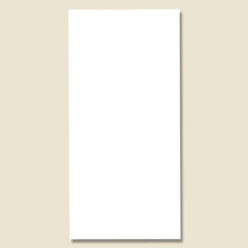 取り扱い注意シール 接着荷札(両面) 白 1000枚/箱