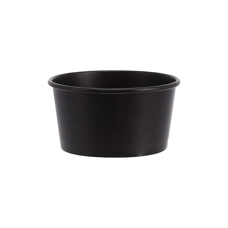 HEIKO ペーパーフードカップ 115-420 黒黒 50個/袋