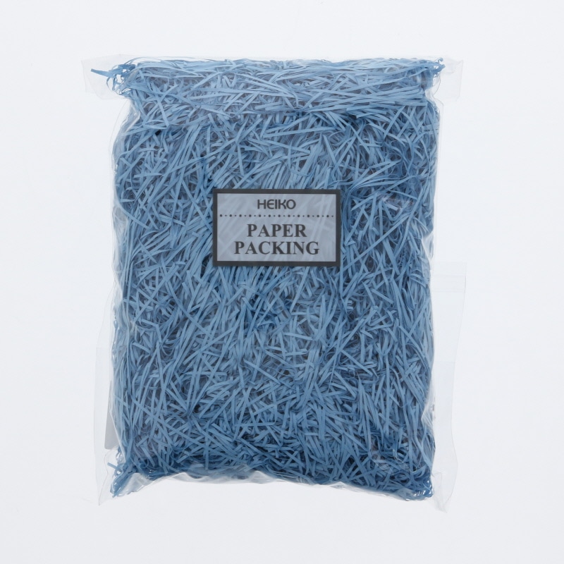 HEIKO 緩衝材 紙パッキン 40g入 ブルー 1袋