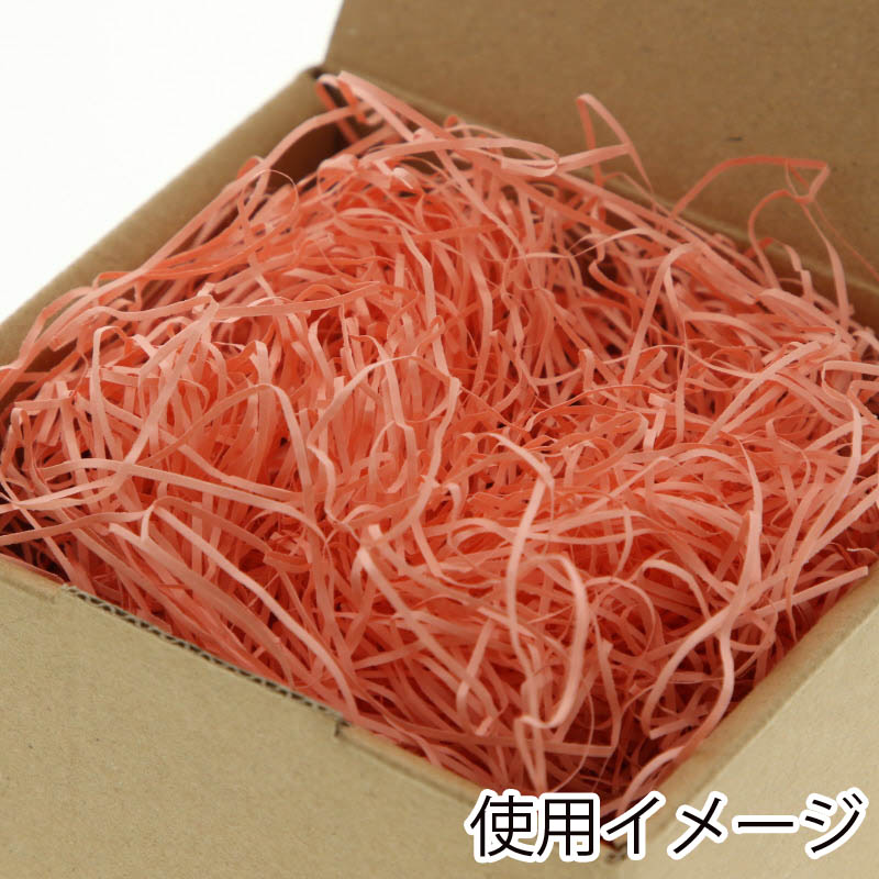 HEIKO 緩衝材 紙パッキン 40g入 サーモン 1袋