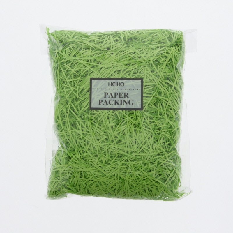 HEIKO 緩衝材 紙パッキン 40g入 グリーン 1袋