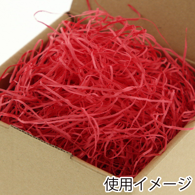 HEIKO 緩衝材 紙パッキン 業務用1kg入 赤 1袋