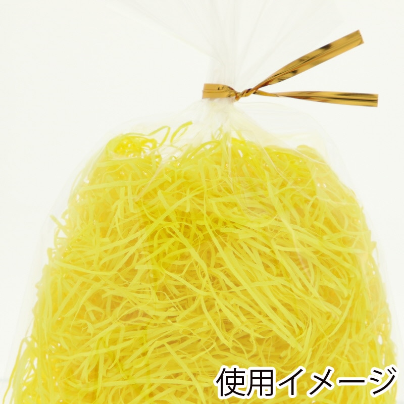 HEIKO 緩衝材 紙パッキン 40g入 ネオンイエロー 1袋