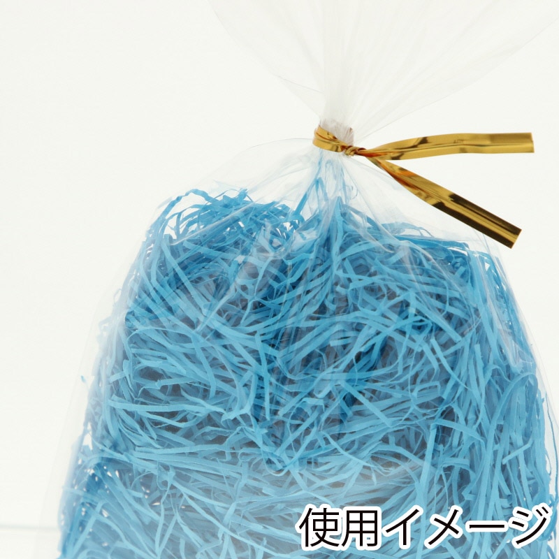 HEIKO 緩衝材 紙パッキン 40g入 ネオンブルー 1袋