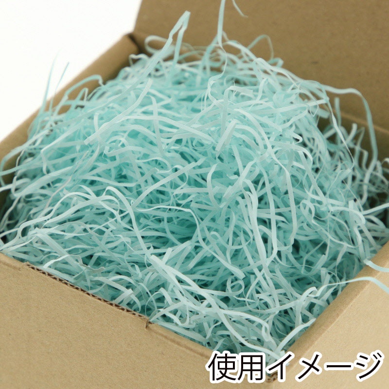 HEIKO 緩衝材 紙パッキン 300g入 J・浅葱 1袋