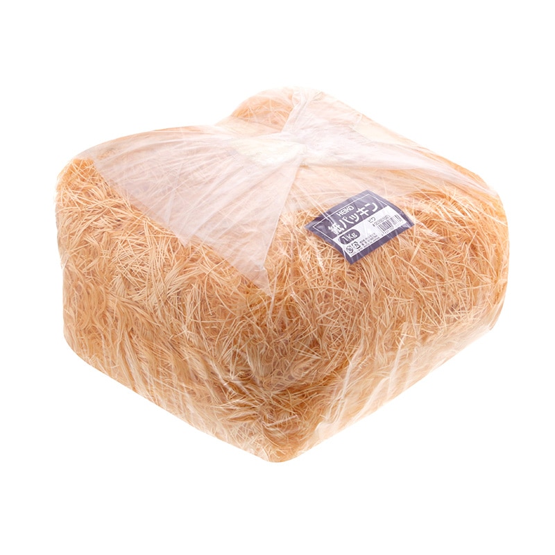 HEIKO 緩衝材 紙パッキン 業務用1kg入 ビワ 1袋