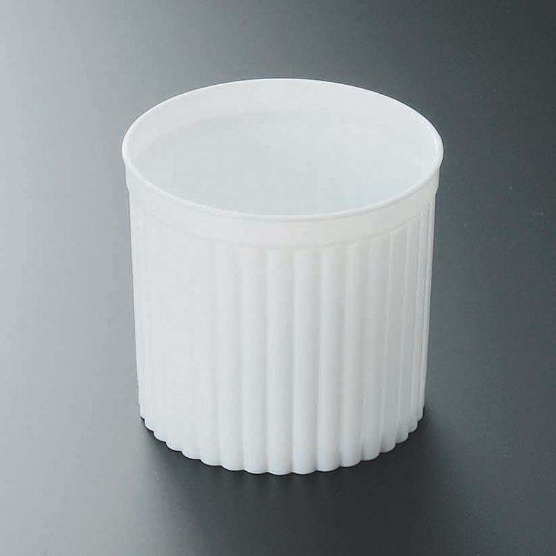 サンフレバー 製菓資材 デザートカップ サベリーナ N-SB-H-6055 PP乳白 10個/袋