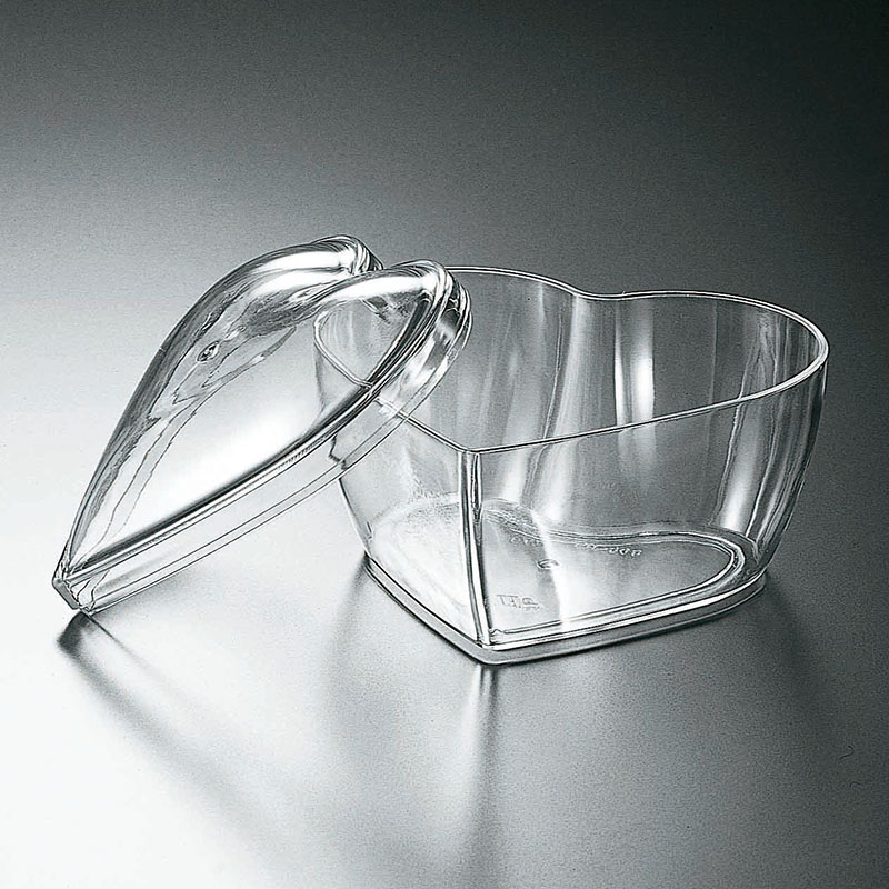 サンフレバー アソートケース　ラブリーハート 本体／蓋セット LH-308 20個/袋（ご注文単位18袋）【直送品】