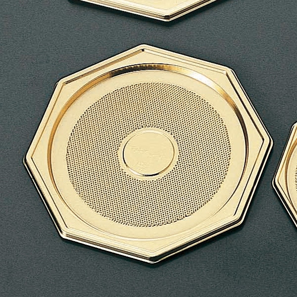 サンフレバー ケーキトレー　8角  ED-5 100個/袋（ご注文単位4袋）【直送品】