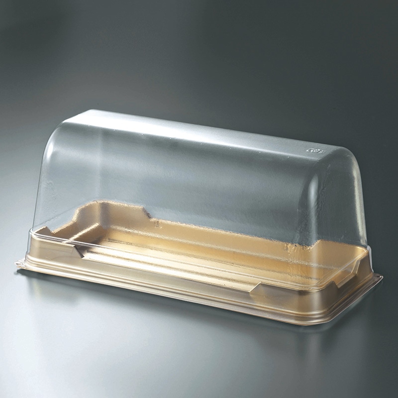 サンフレバー ケーキBOX トランシェ&ロールBOXドーム TRBD-23211095 50個/袋(ご注文単位20袋)【直送品】