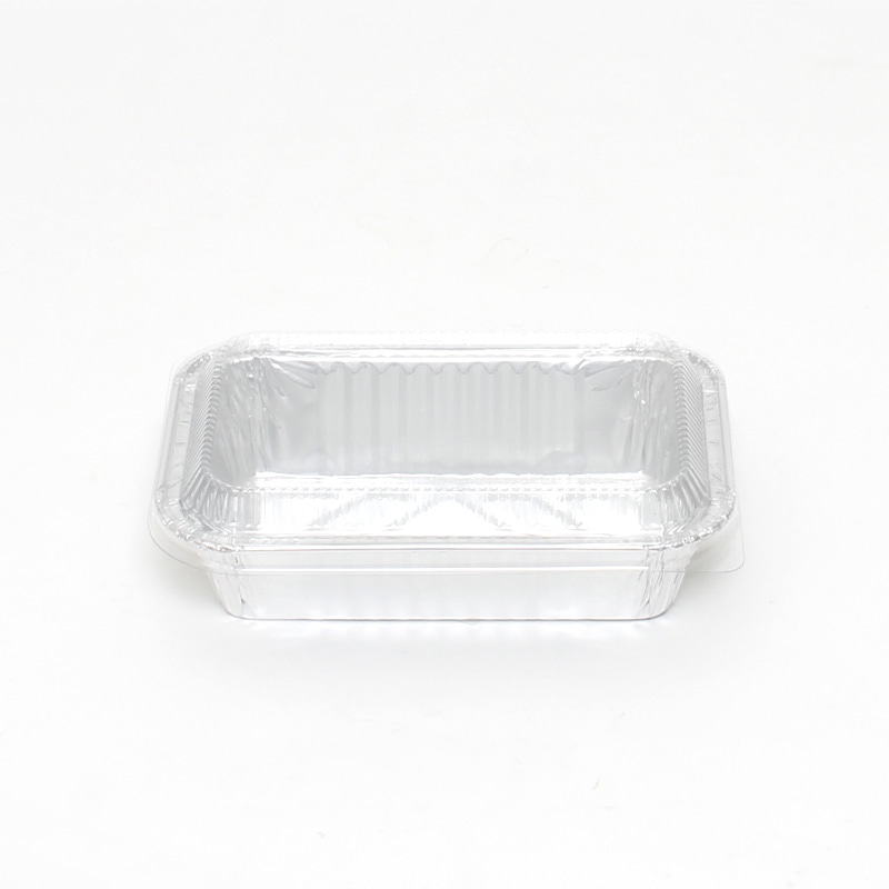 製菓資材 フタ付アルミトレイ AL-7 5枚/袋