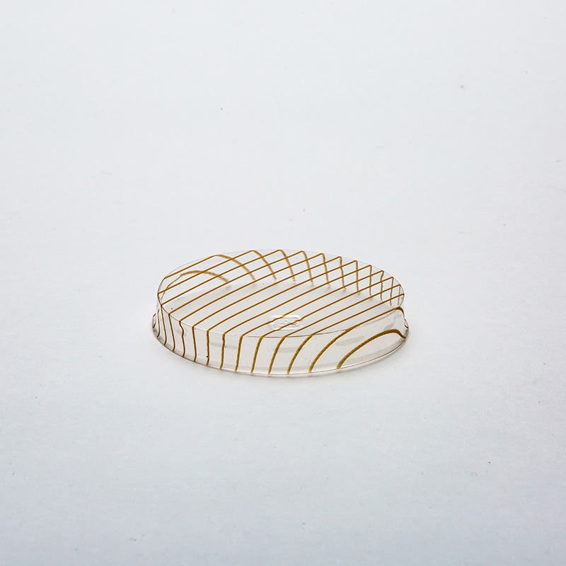 サンフレバー 製菓資材 デザートカップ 専用蓋 アンジェラカップ用 金線入 700個/袋