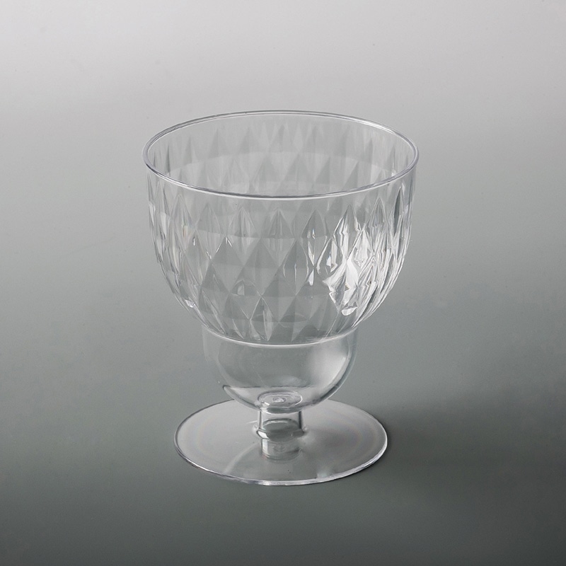 サンフレバー 足付きデザートカップ バカラダイヤローズ BDR-H-7685 8個/袋(ご注文単位40袋)【直送品】