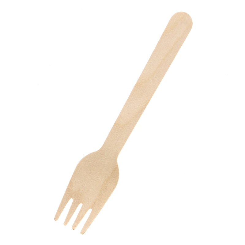 HEIKO 木製フォーク 160mm バラ(個包装なし) 1袋(100本)