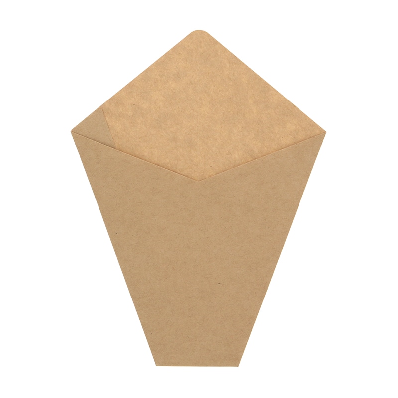 バブルワッフル袋 030 茶無地 100枚/袋