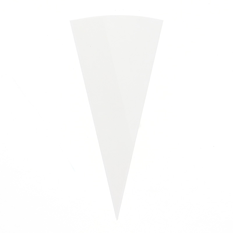 ワッフルコーンスリーブ フレアートップコーン 044 白 100枚/袋