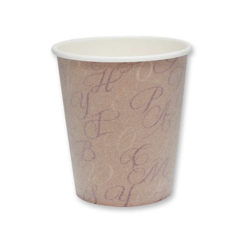 HEIKO 紙コップ 発泡断熱カップ 7オンス 口径73mm タイポアート 50個/袋