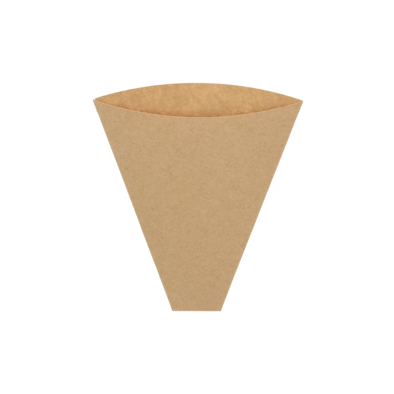 HEIKO スナック三角袋 12-13 未晒無地 100枚/袋