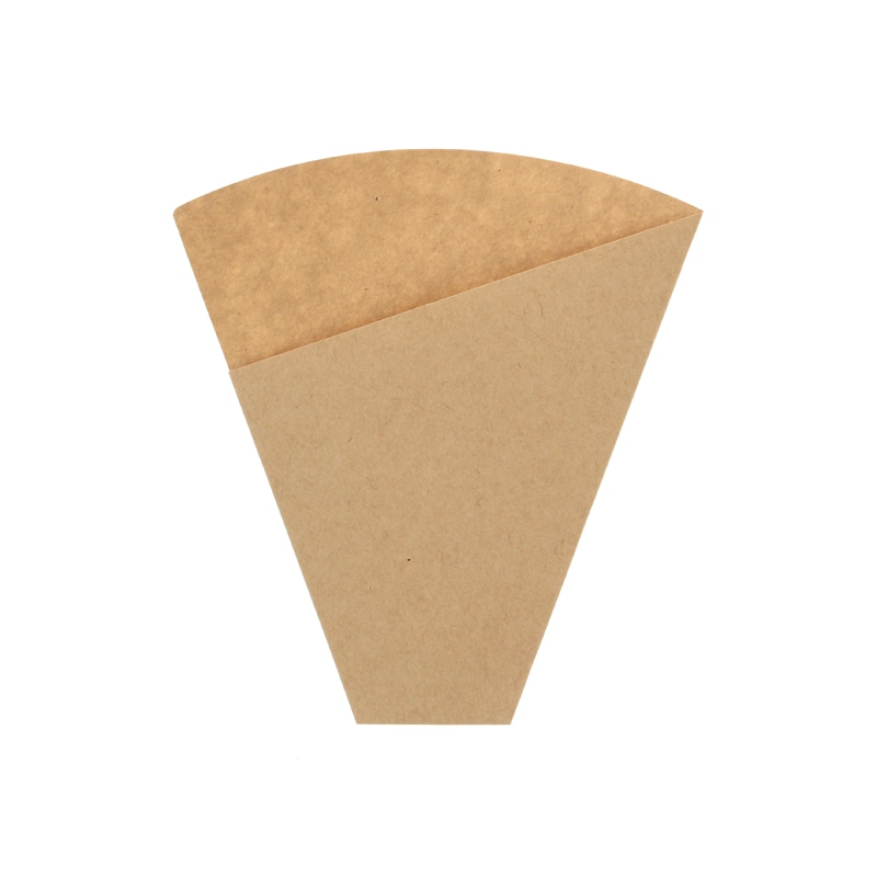 HEIKO スナック三角袋 13.7-15 未晒無地 100枚/袋