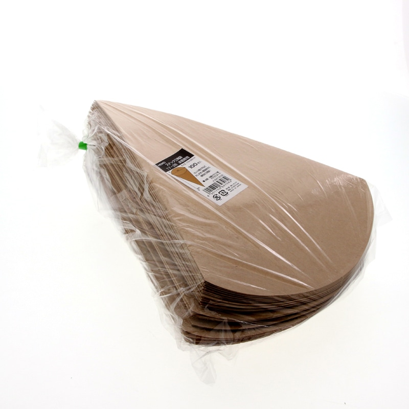 HEIKO スナック三角袋 17-28 未晒無地 100枚/袋