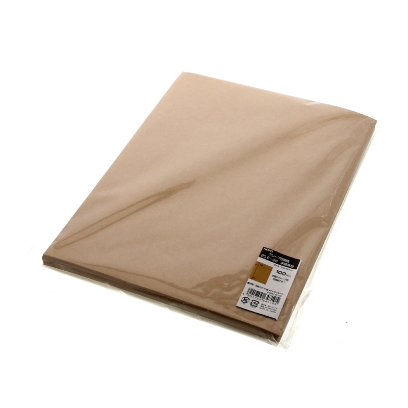 HEIKO クレープ包装紙 20.8-28 未晒無地 100枚/袋