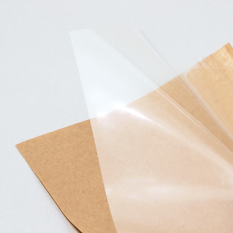 HEIKO 片面透明バーガー袋 15-15 未晒無地 100枚/袋