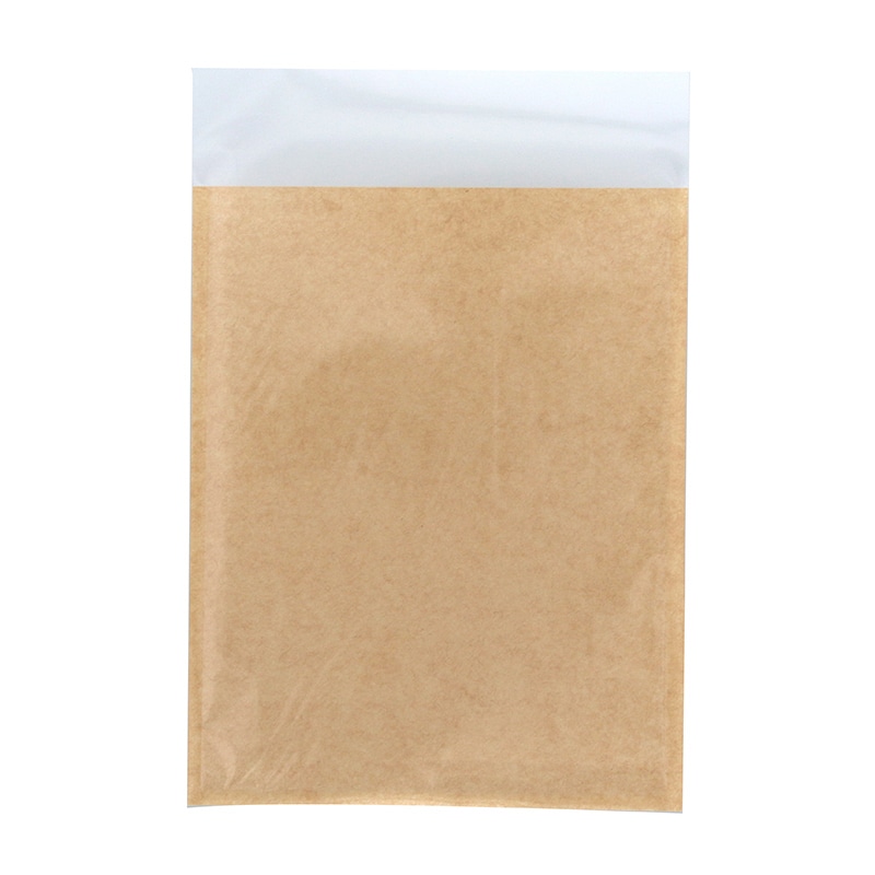 HEIKO 食品袋 窓付フラットバッグ 160×200 フラップ付 未晒 100枚/袋