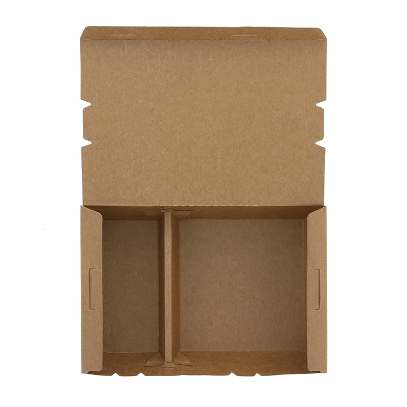 HEIKO エコランチボックス 2仕切 クラフト 20枚/袋