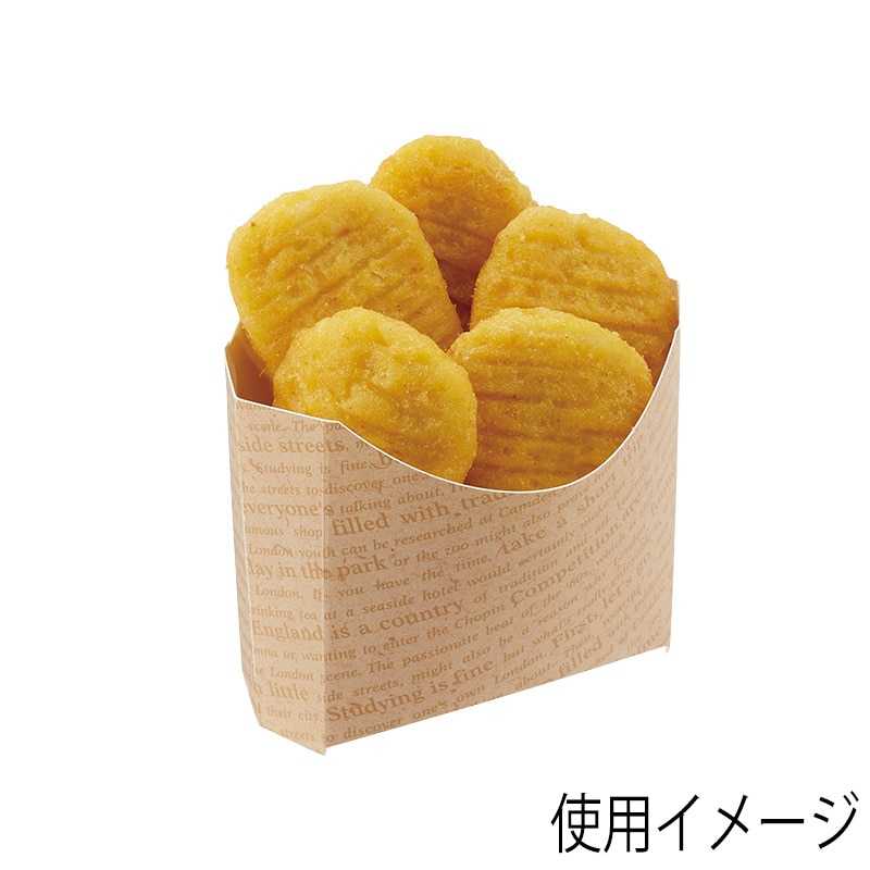 HEIKO スナックケース S クラフトチェッカー 50枚/袋