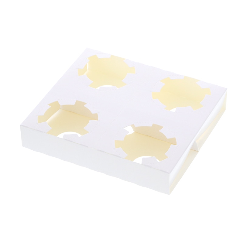 HEIKO カップホルダー Dカップホルダー 4個用 ホワイト 50枚/袋