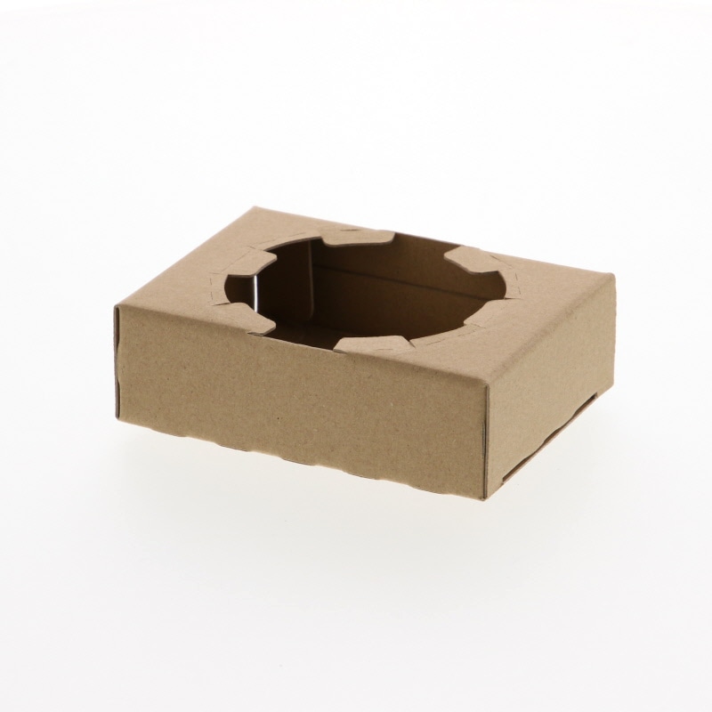 HEIKO カップホルダー Dカップホルダー L 1個用 クラフト 50枚/袋