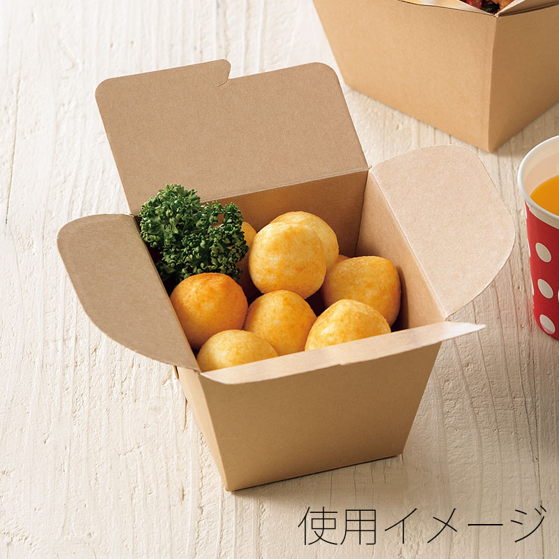 HEIKO 食品容器 ネオクラフト フードボックス S 20枚/袋