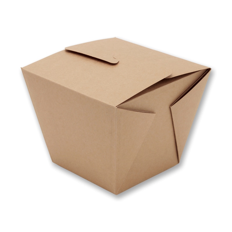 HEIKO 食品容器 ネオクラフト フードボックス M 20枚/袋 004248007