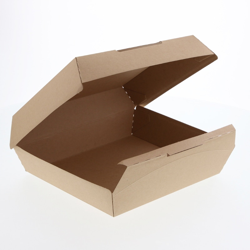 HEIKO 食品容器 ネオクラフト ランチボックス L 10枚/袋