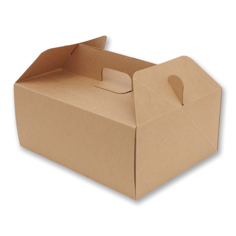 HEIKO 箱 ネオクラフト キャリーボックス LL ケーキ8～9個用20枚/袋