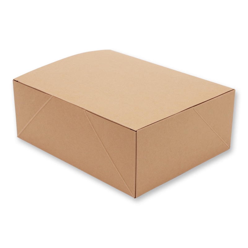 HEIKO 箱 ネオクラフト ケーキボックス LL ケーキ8個用 20枚/袋