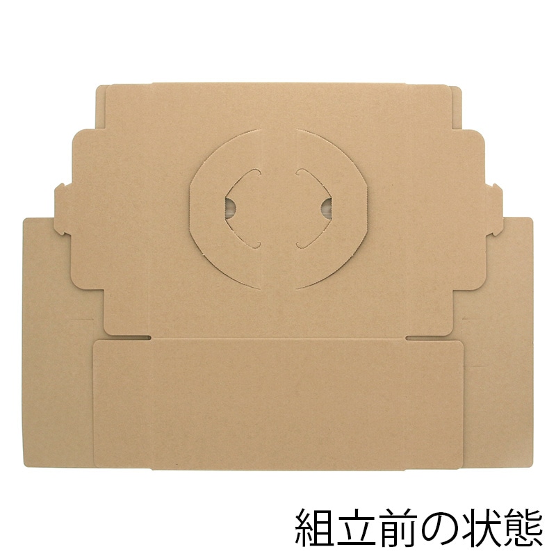 HEIKO 箱 ネオクラフト キャリーデコBOX L 6号用 10枚/袋