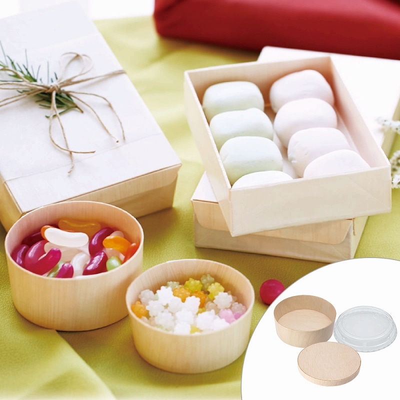 HEIKO 食品容器 ふぁるかたぼっくす 丸 128×H45 本体 25枚/袋