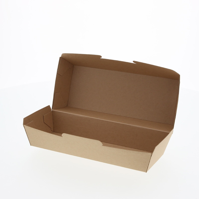 HEIKO 食品容器 ネオクラフト ホットドッグボックス 20枚/袋 004248031