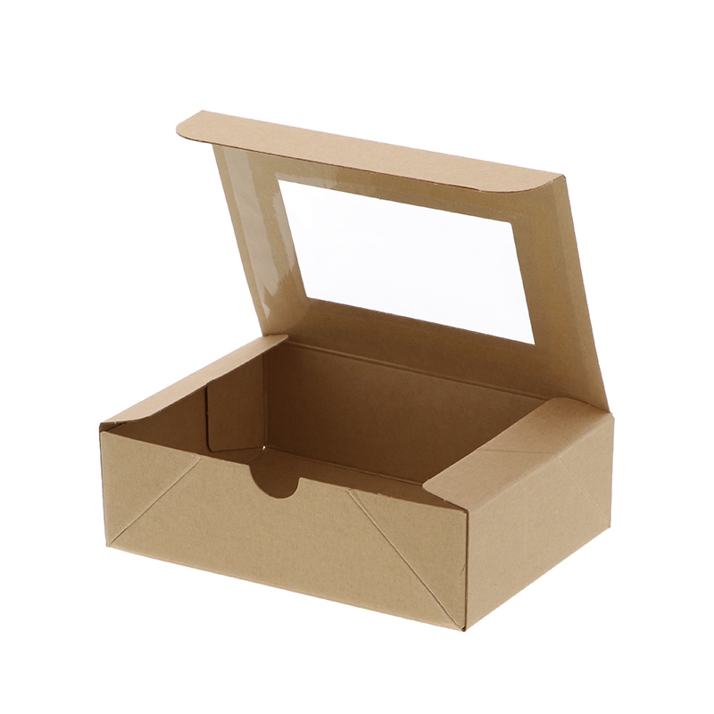 HEIKO 食品容器 ネオクラフト 窓付BOX S 20枚/袋