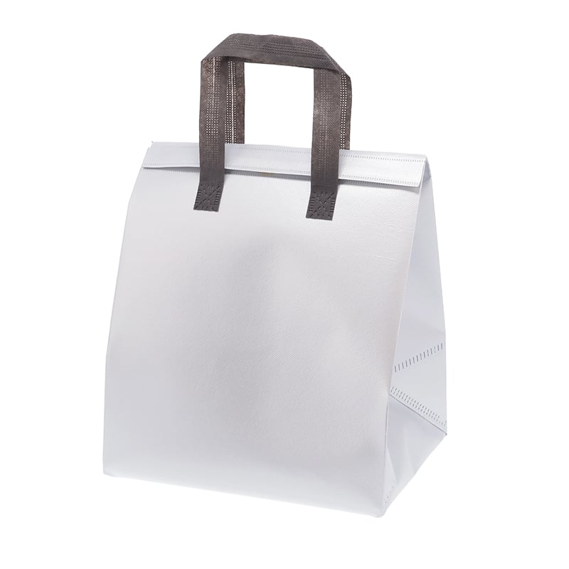 HEIKO 不織布保冷バッグ シルバー 27-32 20枚/束