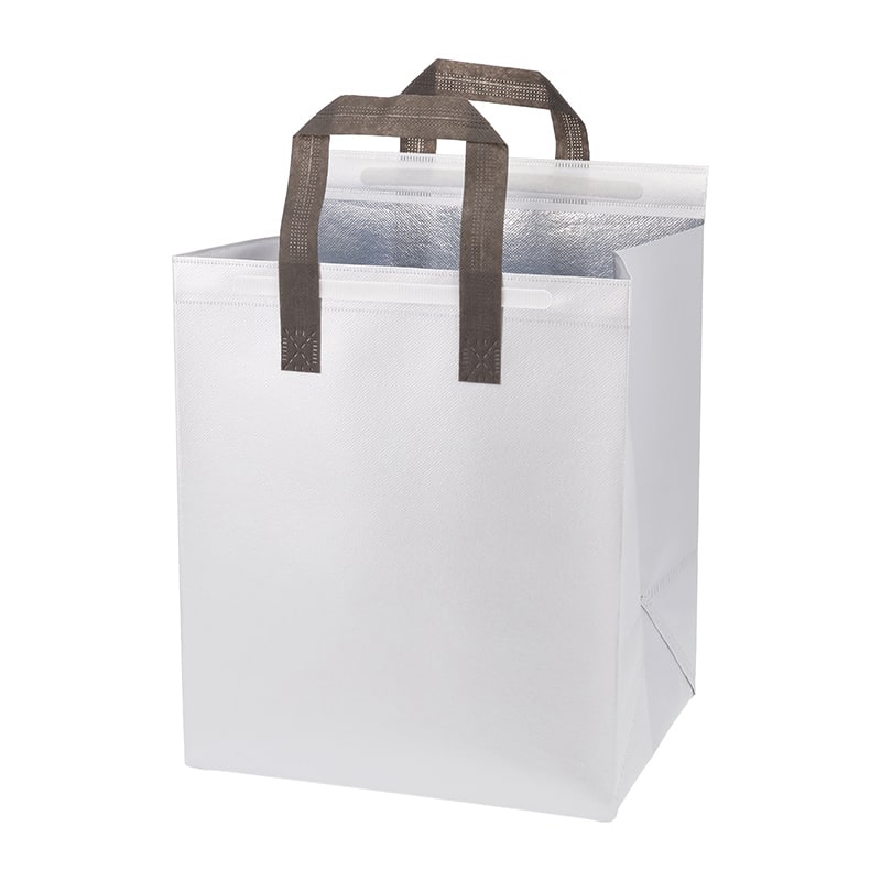 HEIKO 不織布保冷バッグ シルバー 27-32 20枚/束