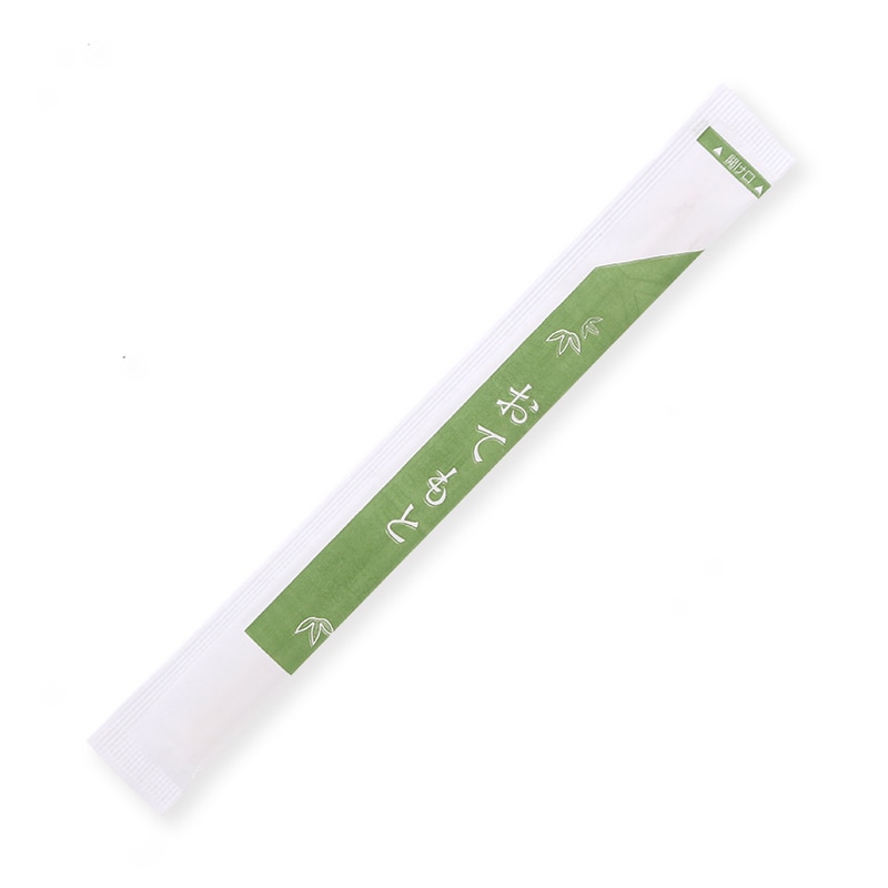 SWAN 割りばし 竹丸箸 紙完封 楊枝なし 20cm おてもと 100膳/袋