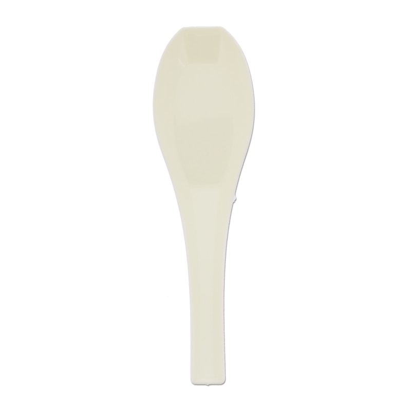 HEIKO プラスチックレンゲ 13cm 単袋入り アイボリー 1袋